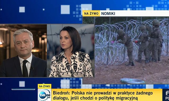 Rudnik upomniała Biedronia na antenie TVN24. Sama znalazła się w ogniu krytyki