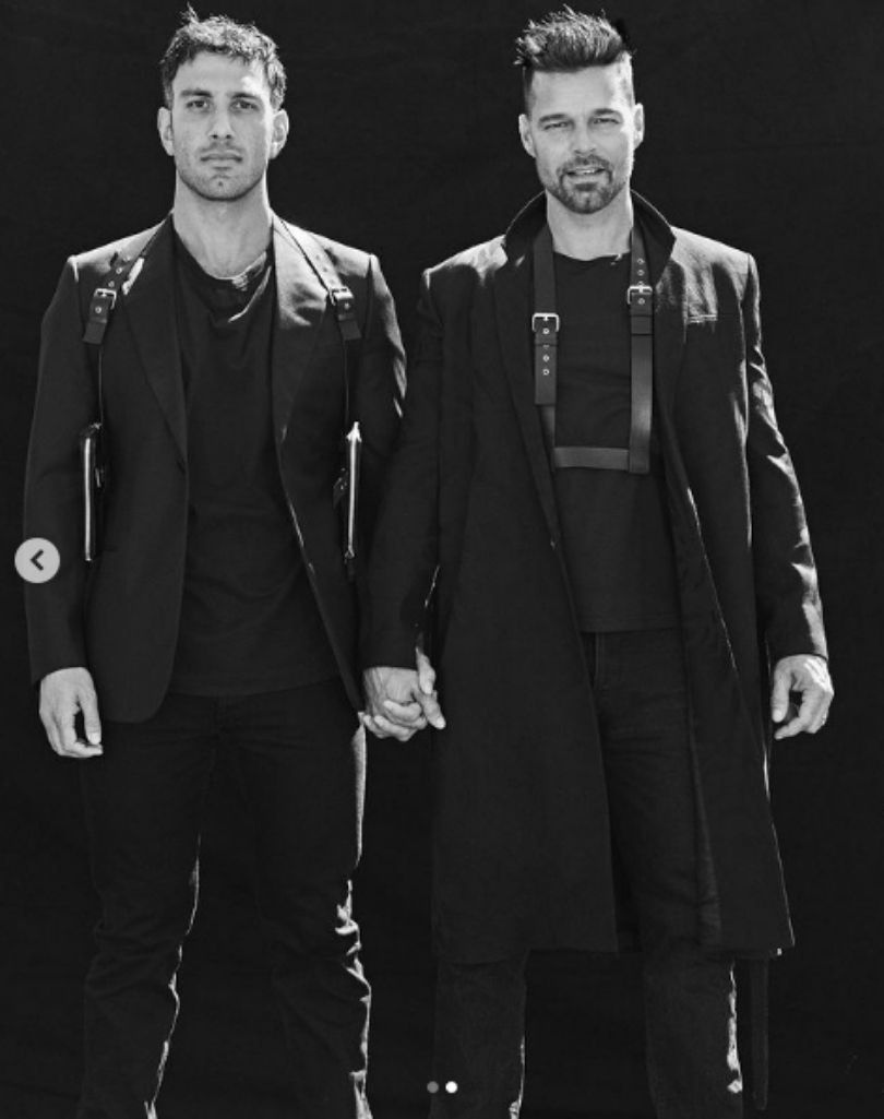 Ricky Martin z mężem w sesji dla magazynu "CAP 74024"