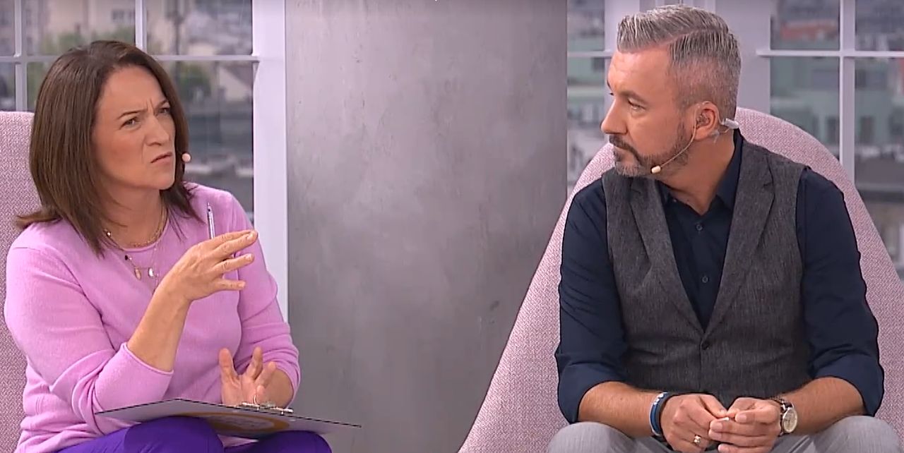 Ewa Drzyzga i Krzysztof Skórzyński, prowadzący "Dzień dobry TVN"
