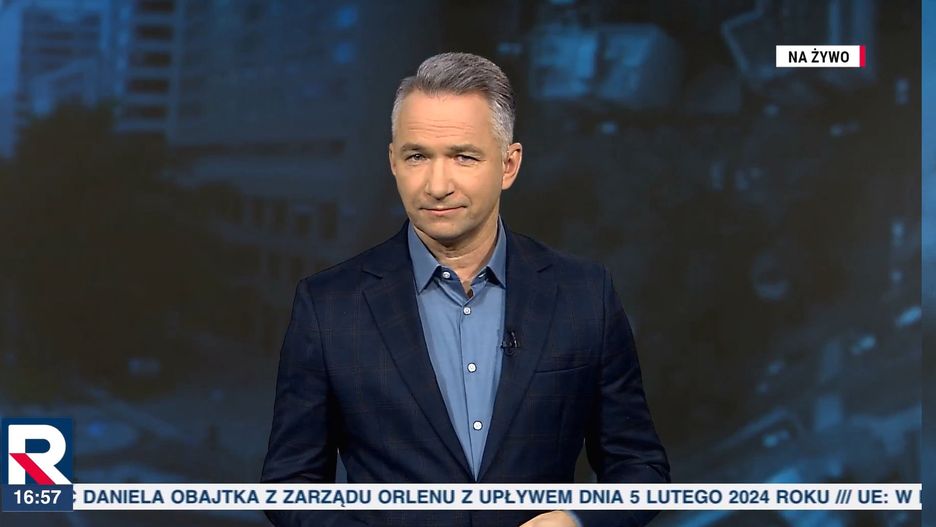 Rafał Patyra zadebiutował w TV Republika