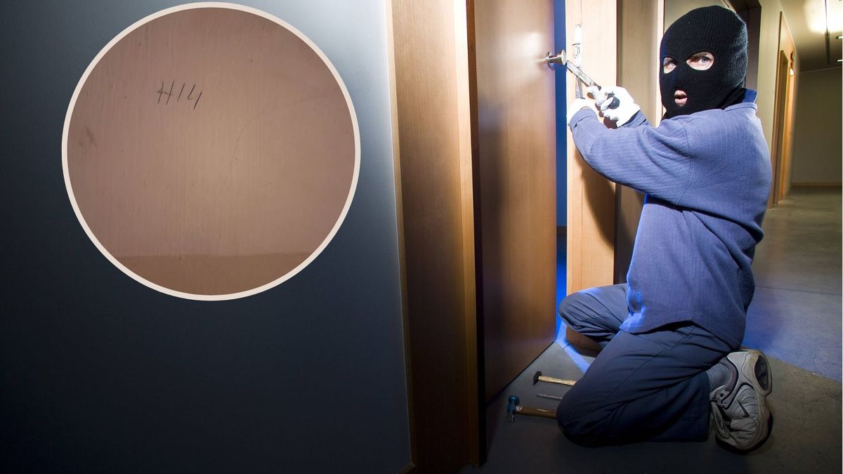 Rabusie zostawiają tajne znaki na klatkach schodowych