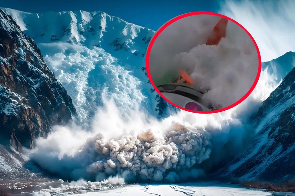 Snowboardzista spadł z lawidą z Rysów. Znaleziono nagranie