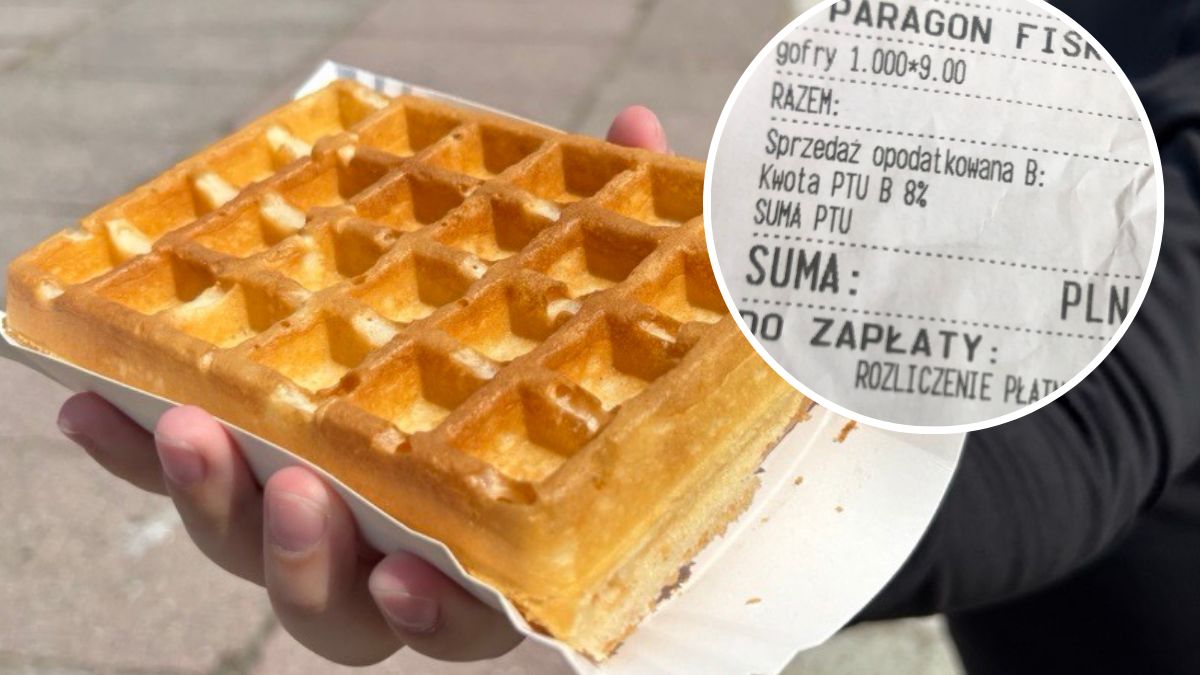 Za gofry nad morzem trzeba słono zapłacić