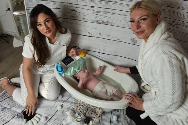 Romi bardzo polubił kąpiele