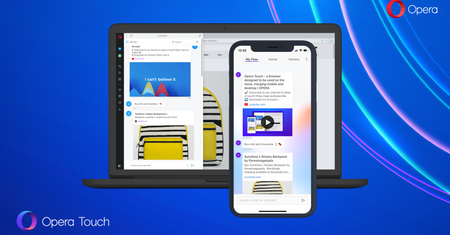 Wygodna przeglądarka z synchronizacją z desktopem? Opera Touch dla iOS-a już jest