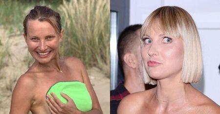 "Ciałopozytywna" Joanna Moro prezentuje fałdki owinięta JEDYNIE W KOC. Fani oceniają: "GDY ZABRAKNIE KLASY" (FOTO)