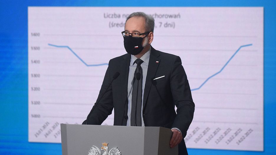 Koronawirus w Polsce. Na zdjęciu minister Adam Niedzielski