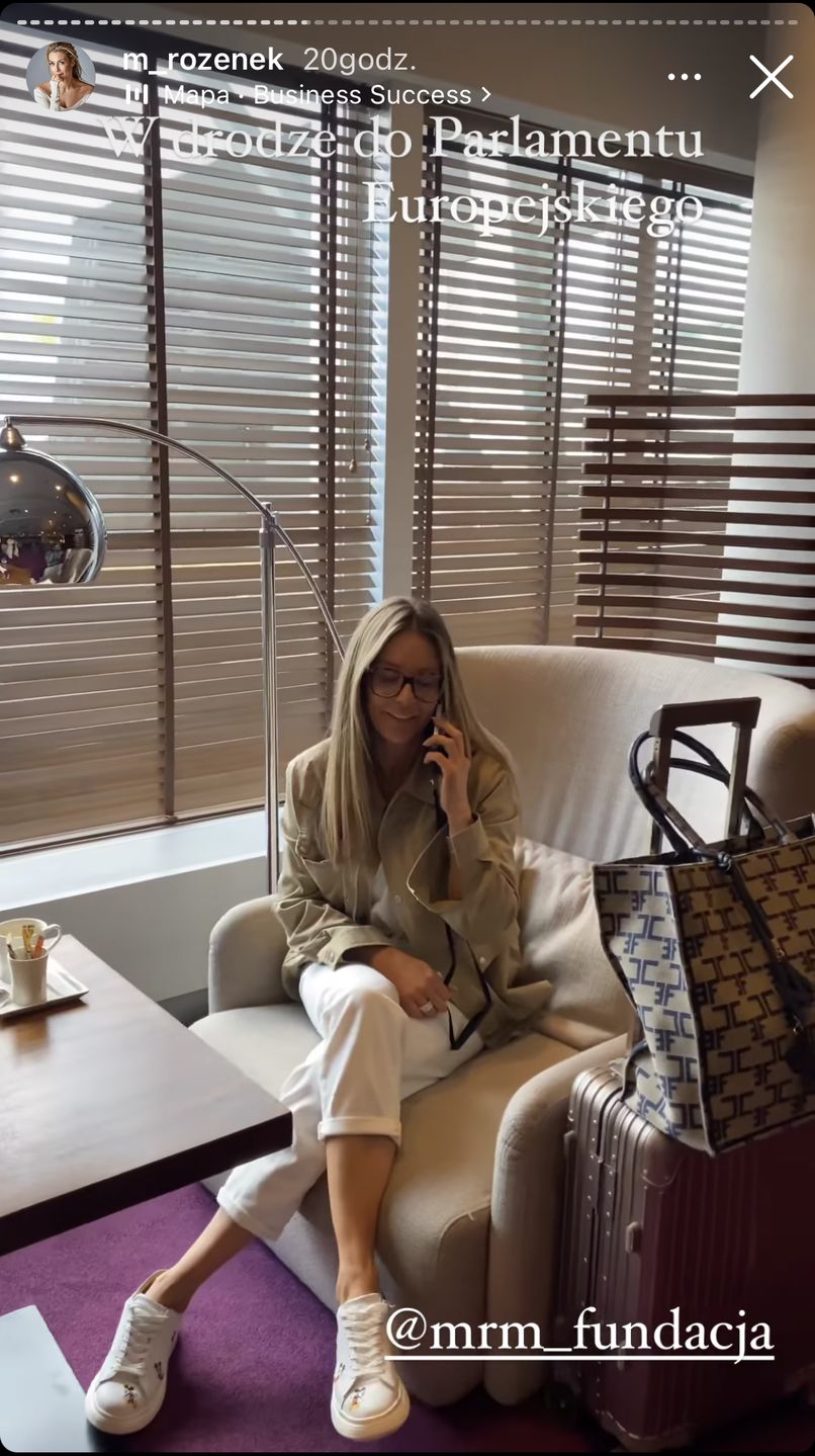 Małgorzata Rozenek w Parlamencie Europejskim