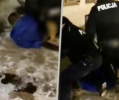 Tak pije SOP. Bójka, alkohol, interwencja policji. Mamy nagranie