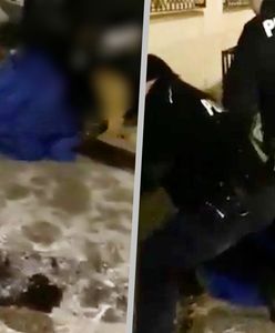 Tak pije SOP. Bójka, alkohol, interwencja policji. Mamy nagranie