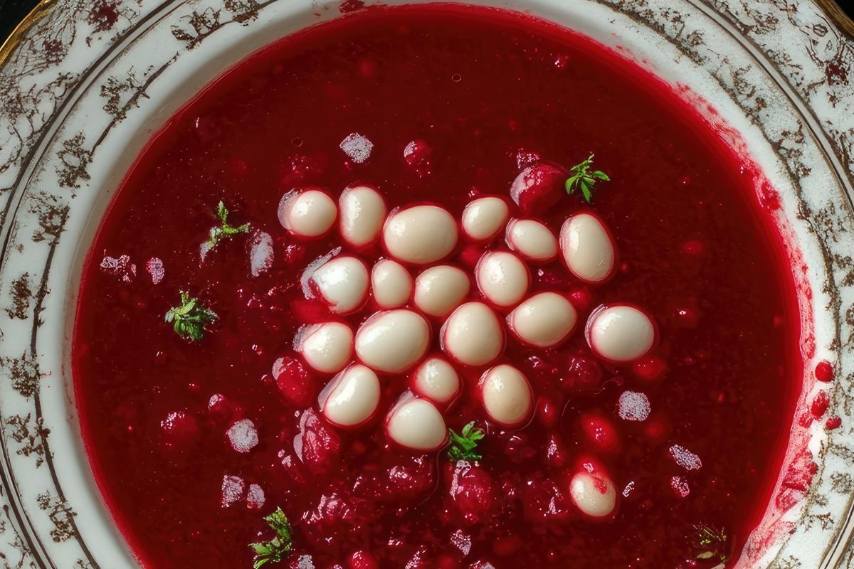 Zamiast uszek, wrzucam do barszczu fasolę. Wigilijna zupa zyskała zupełnie nowy charakter