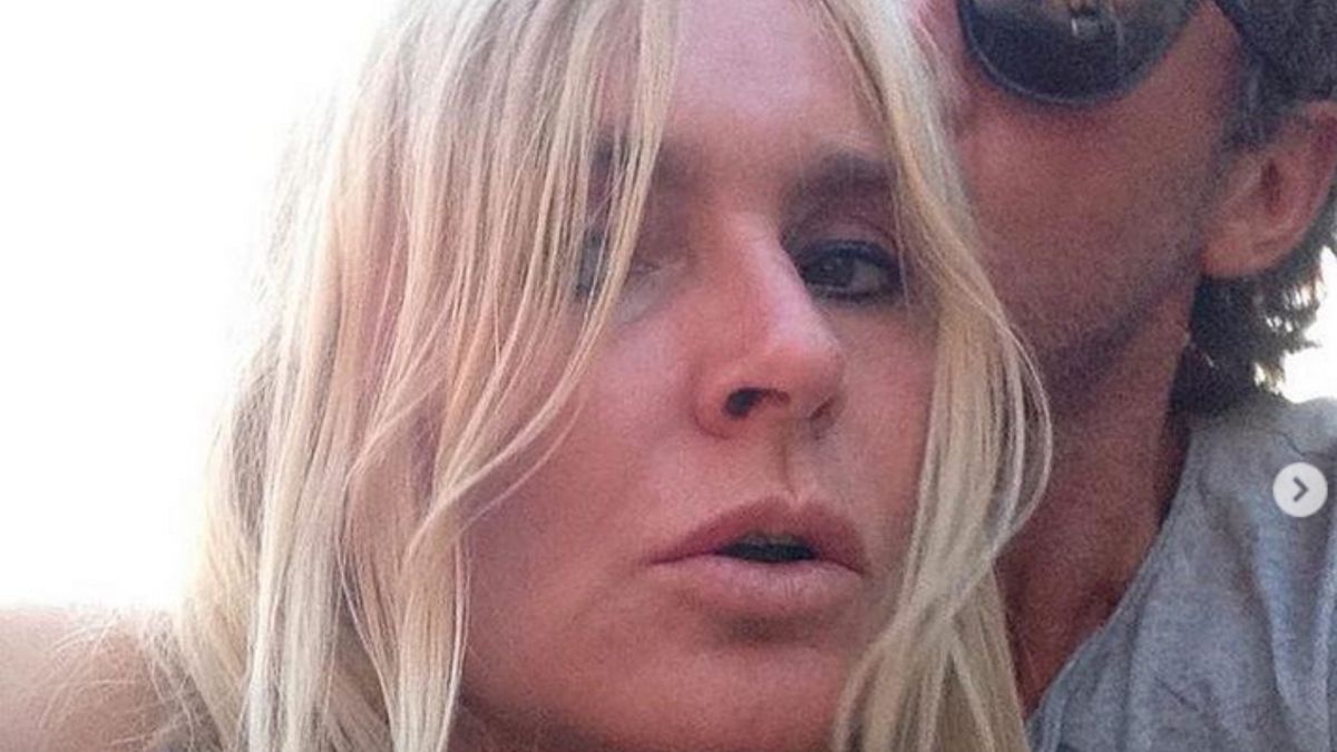 Monika Olejnik z partnerem