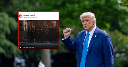 Trump pisze o "inwazji". "Wyzwolimy Los Angeles"