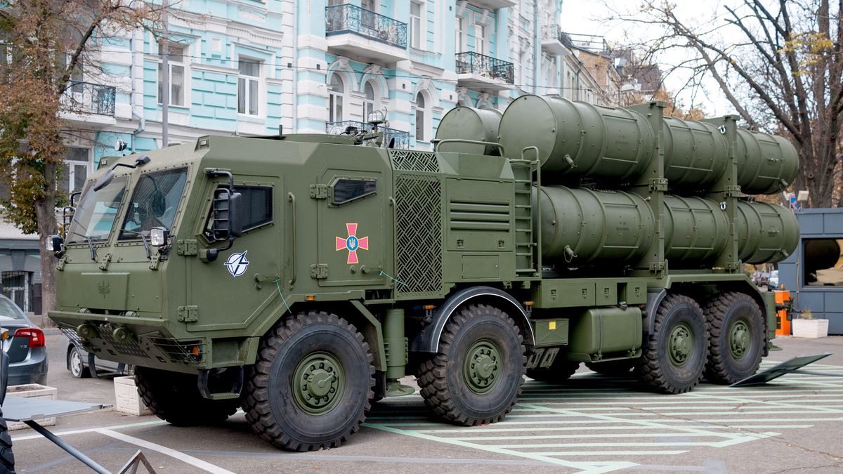 Na zdjęciu wyrzutnia pocisków RK-360 Neptun