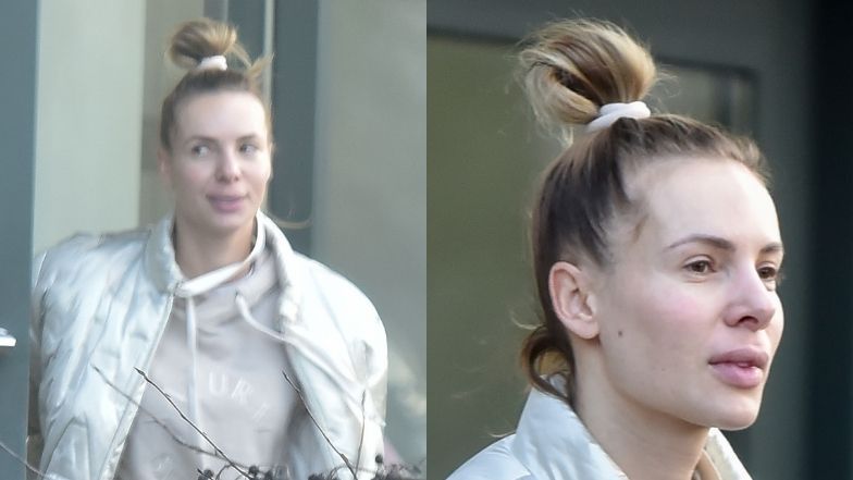 Izabela Janachowska mknie do kliniki stomatologii estetycznej 