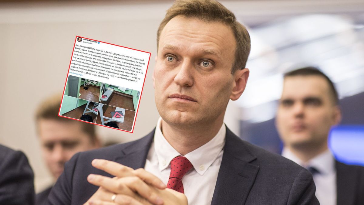 To w tej celi umarł Nawalny