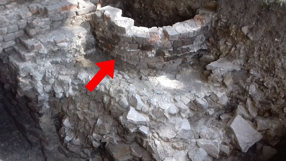 Baszta czworoboczna w Lublinie.
