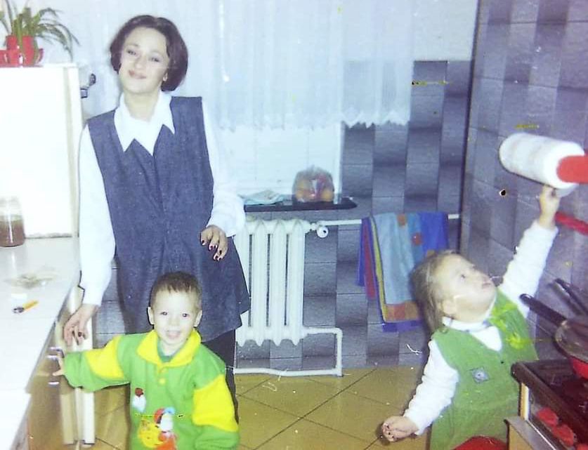 Katarzyna z córkami