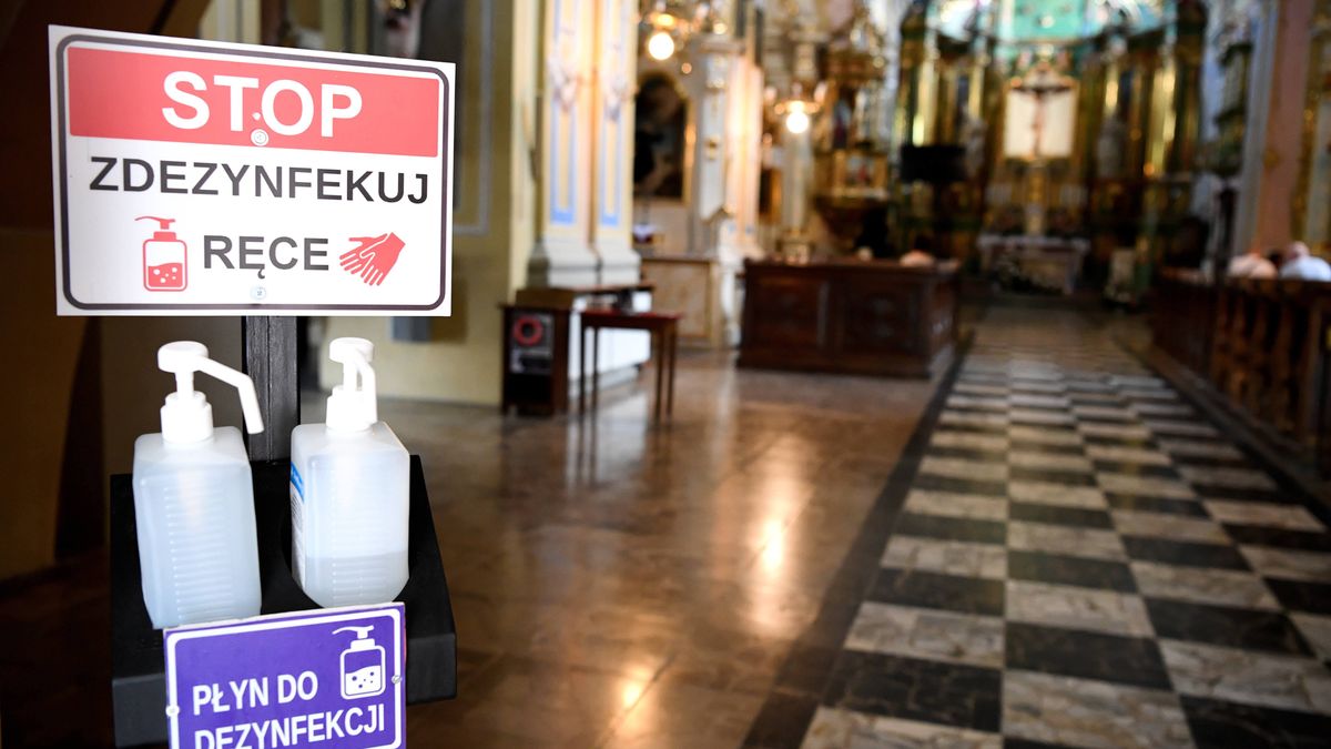 Wypił płyn do dezynfekcji znajdujący się w kościele 