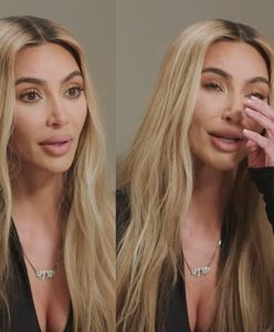 Kim Kardashian zalała się łzami. "To jest k... trudne"