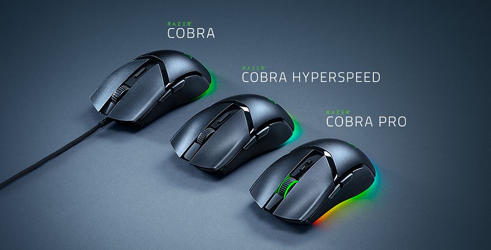 Myszki Razer z serii Cobra