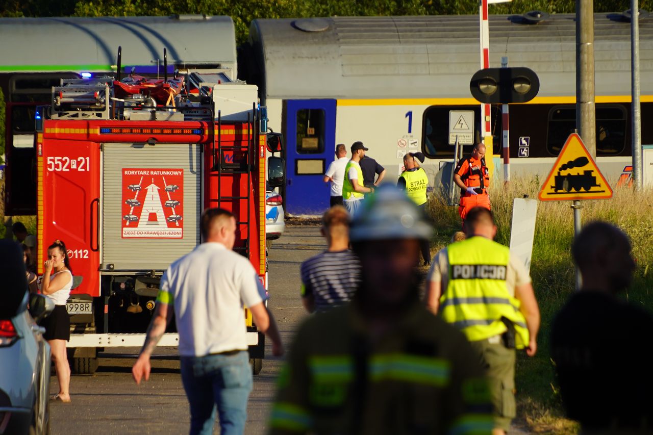 Zderzenie pociągów w Białośliwiu