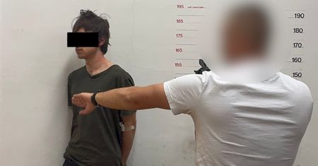 FILM. Zobacz co działo się z Mieszkiem R. po zatrzymaniu przez policję