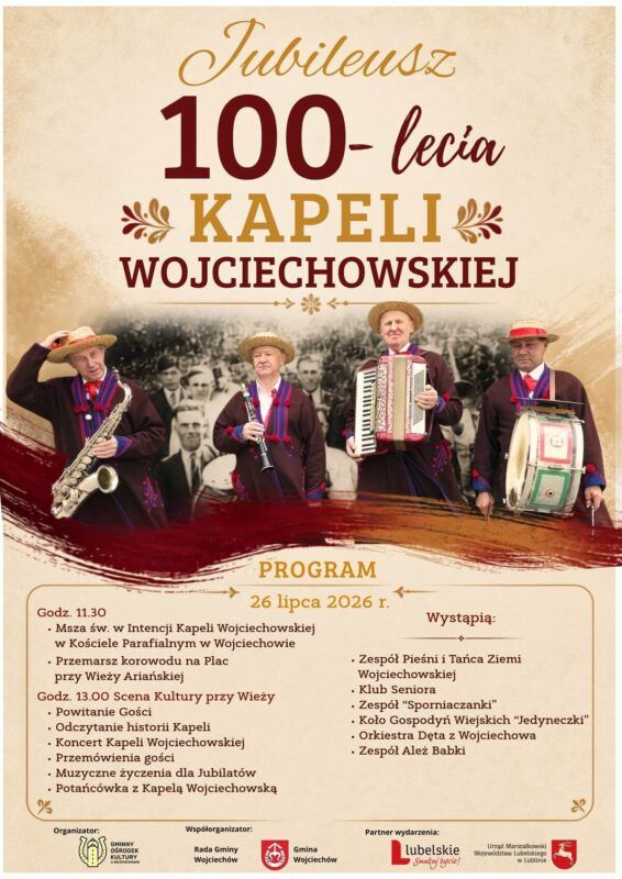 Plakat z programem