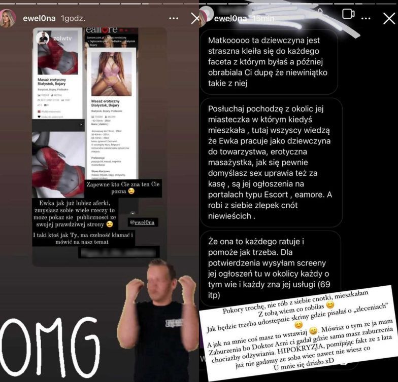 Ewelina Kubiak i jej narzeczony atakują Ewę Piekut i Arnolda Jabłońskiego