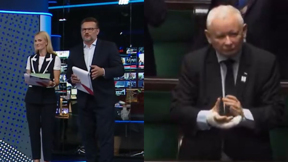 Dziennikarze studia w TVP Info, Jarosław Kaczyński