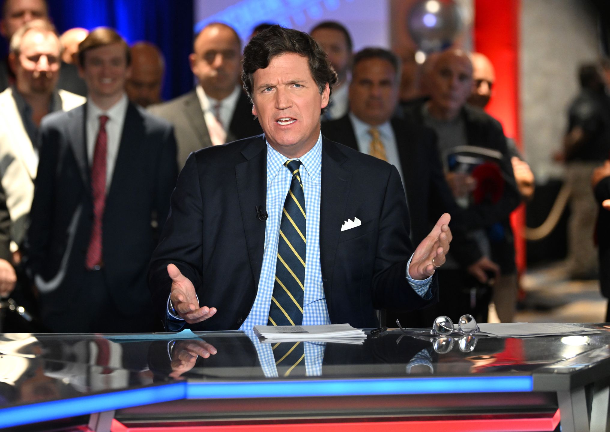 2022 FOX Nation Patriot Awards
HOLLYWOOD, FLORIDA - NOVEMBER 17: Tucker Carlson speaks during 2022 FOX Nation Patriot Awards at Hard Rock Live at Seminole Hard Rock Hotel & Casino Hollywood on November 17, 2022 in Hollywood, Florida. (Photo by Jason Koerner/Getty Images)
Jason Koerner
bestof, topix