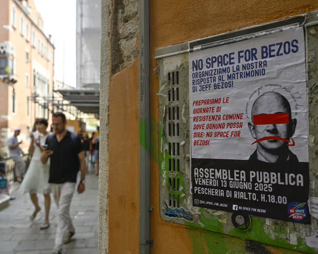"Nie ma miejsca dla Bezosa". Wenecjanie nie chcą, żeby brał tam ślub