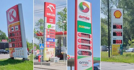 Benzyna Pb95 już prawie po 8 zł na stacjach paliw w centrum Lublina