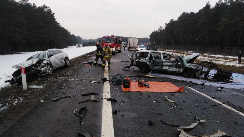 Toruń. Śmiertelny wypadek na S10 (Fot.: policja.gov.pl)