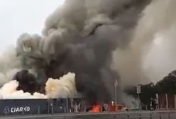 Duży pożar w Sanoku. Płonie Ciarko