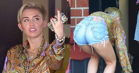 Miley znów się wypina... (FOTO)