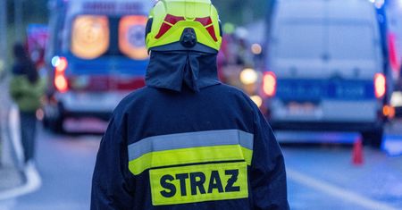 Tragiczny wypadek na Lubelszczyźnie. Mężczyzna spłonął w aucie