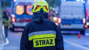 Tragiczny wypadek na Lubelszczyźnie. Mężczyzna spłonął w aucie