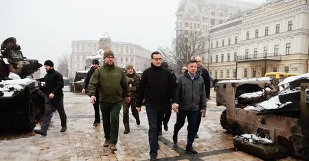 "To test dla całego świata". Premier Morawiecki w Kijowie