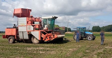 Tragedia podczas zbioru fasoli. Nie żyje dwóch rolników