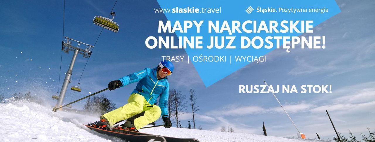 Śląskie. Dokąd na narty? Dzięki specjalnej mapie wybór będzie łatwiejszy
