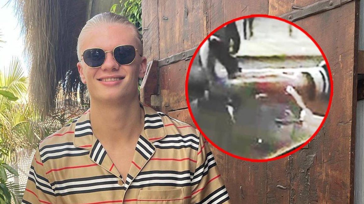 Erling Haaland i jego kontrowersyjne zachowanie za kierownicą samochodu