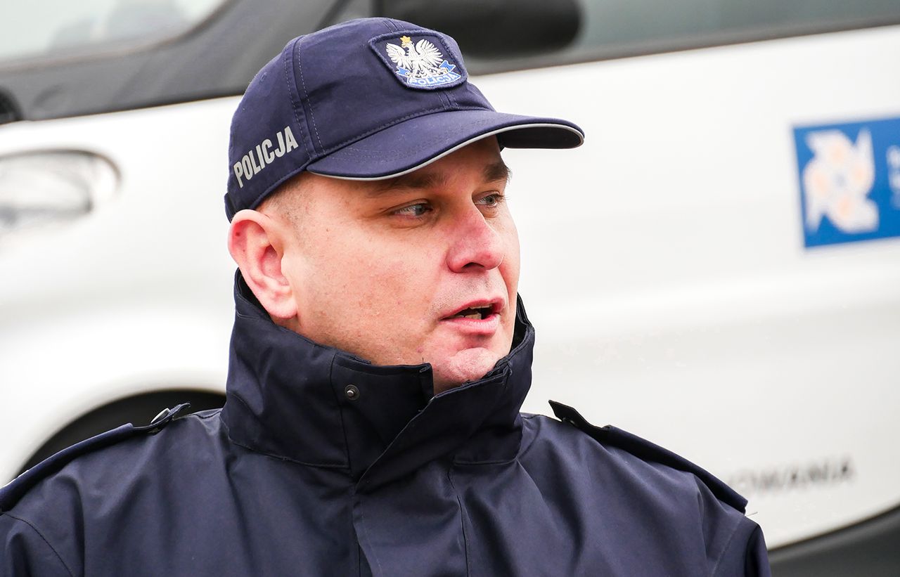 Policja, symulator dachowania, starosta