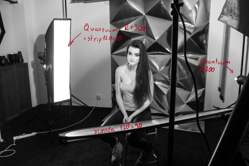 Ringflash Quantuum Quadralite Rx400 w praktyce - zdjęcia w studio 5