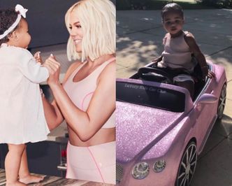Khloe Kardashian krytykowana za sprezentowanie córce zabawkowego Bentleya. "Jesteś BEZWARTOŚCIOWĄ MATERIALISTKĄ"