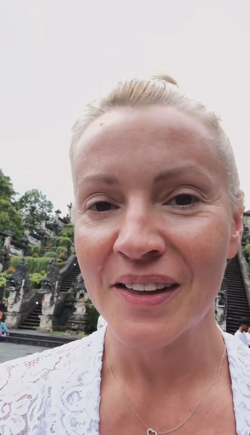 Dorota Szelągowska pozdrawia z Bali