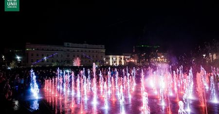 Lublin: Harmonogram sierpniowych pokazów na fontannie multimedialnej