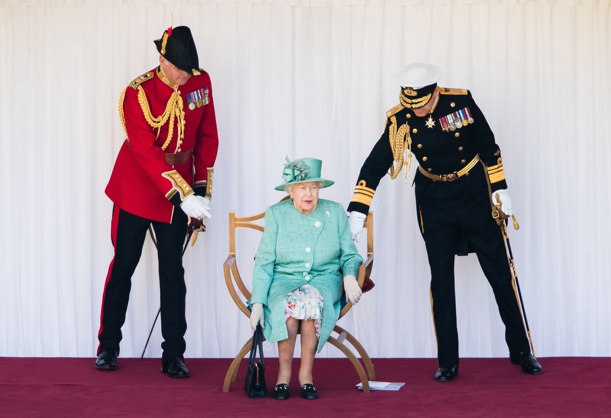 Trooping the colour 2020