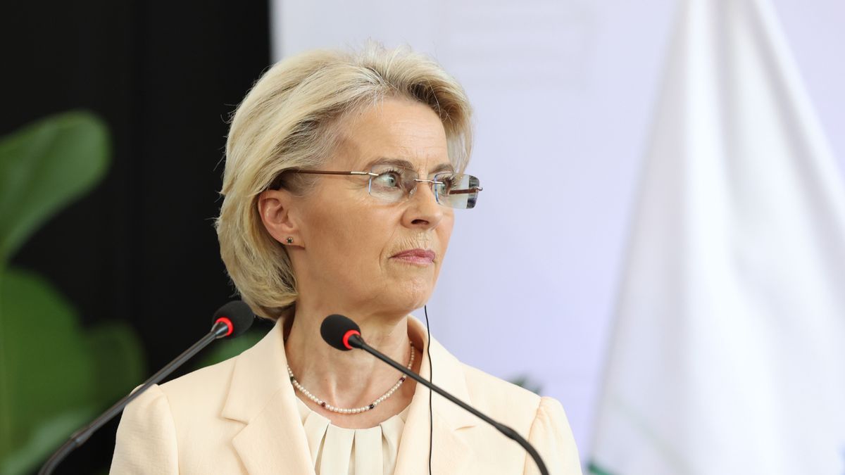 European Commission President Ursula von der Leyen speaks at the signing ceremony of the free trade agreement between the European Union and the Mercosur countries in Asuncion, Paraguay, 17 January 2026. The European Union and the Mercosur bloc sign a free trade agreement. EPA/Juan Pablo Pino Dostawca: PAP/EPA.