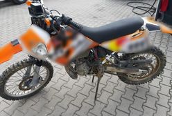 Uciekał pijany z marihuaną motorem. Podróż zakończył w rowie